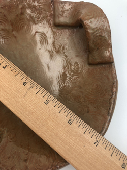 Small funky handles plate